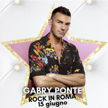 Gabry Ponte: 25 anni di carriera celebrati al Rock in Roma